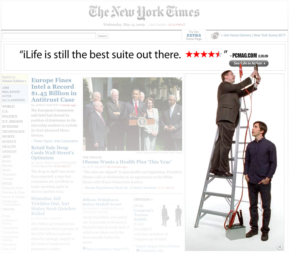 Another brilliantly creative synced apple ad.