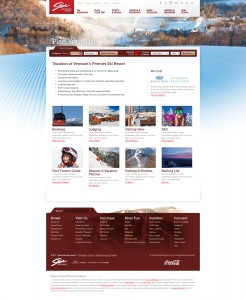 Stowe Landing Page