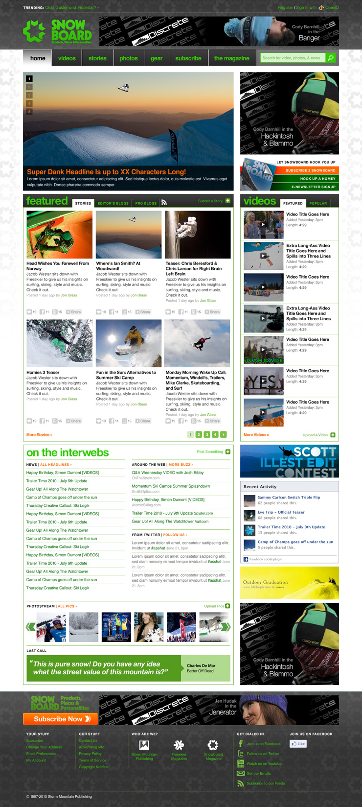 Snowboard Magazine