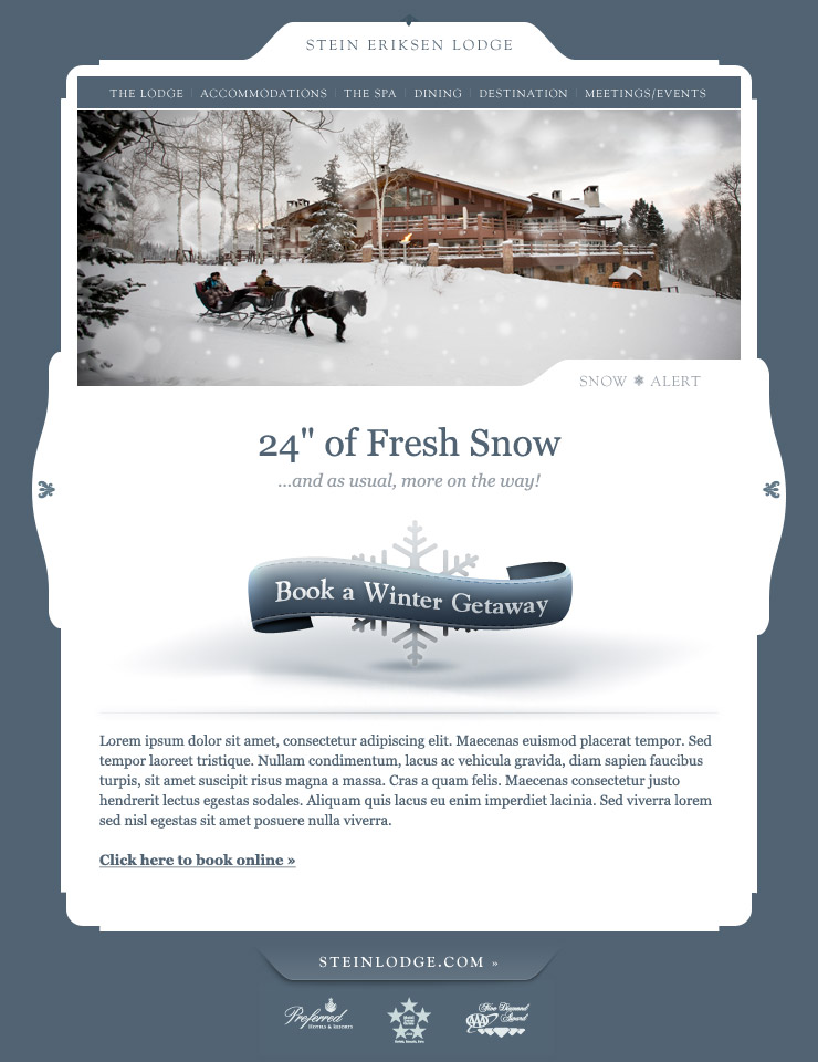 Stein Eriksen Lodge in Park City Utah